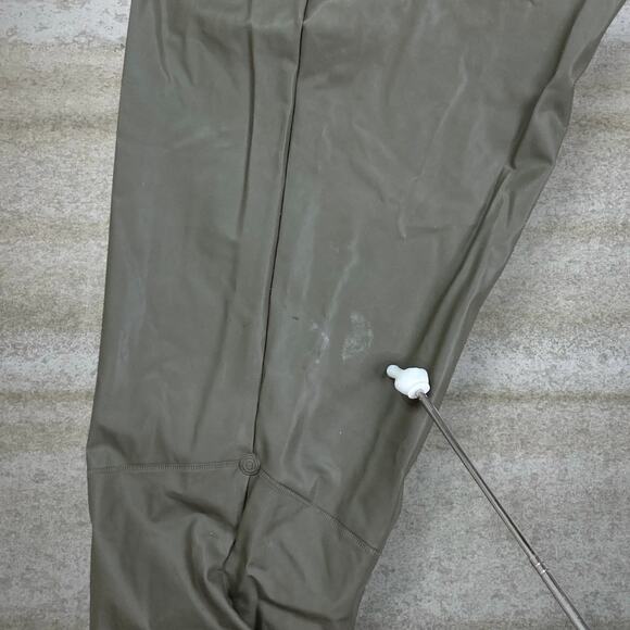 Vintage 90s Military Waders Mens L Green 100% Polyvinyl Chloride Waterproof - Picture 4 of 8